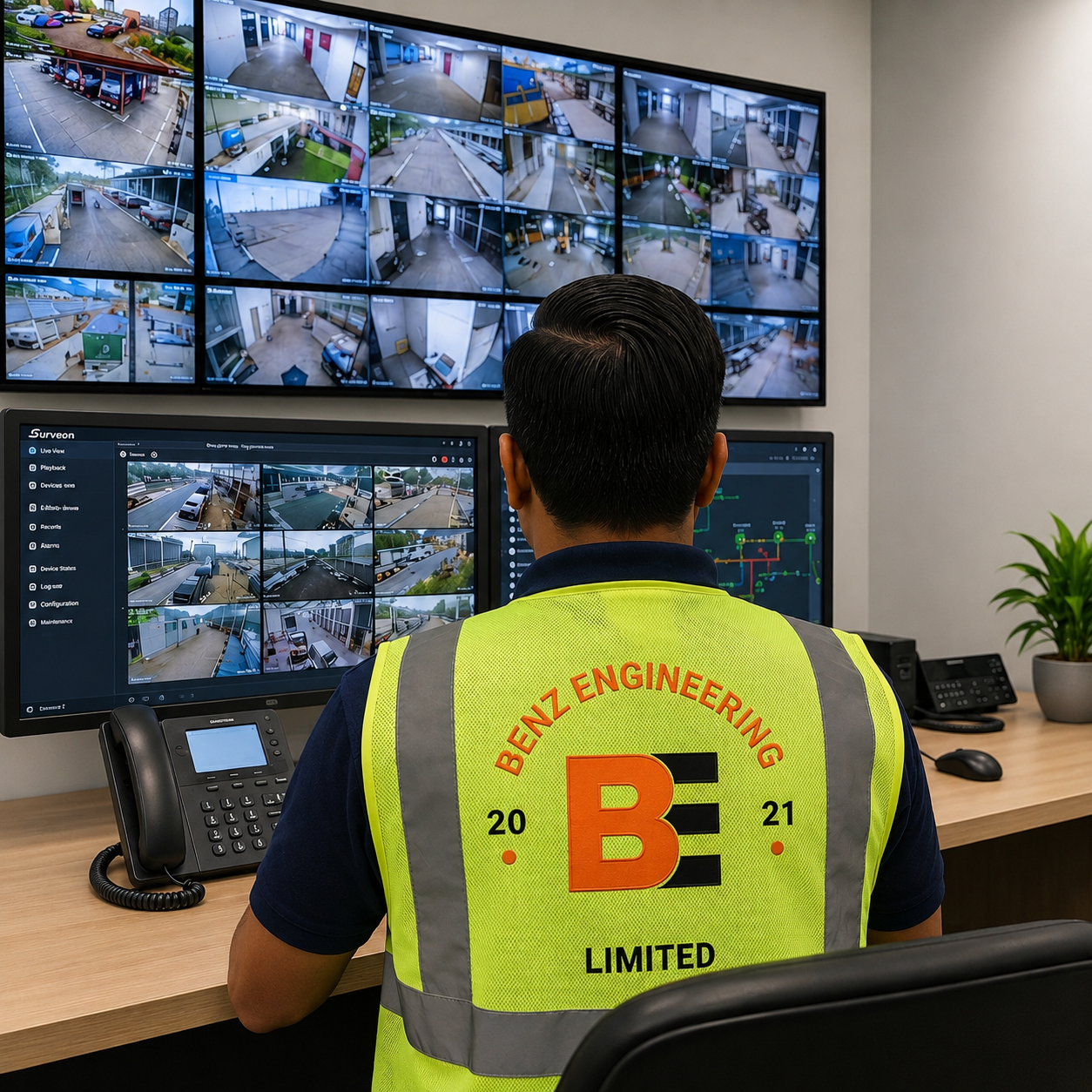 HANWHA CCTV SYSTEM Integration Services at FALEOLO INTERNATIONAL AIRPORT